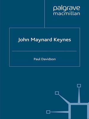 cover image of John Maynard Keynes